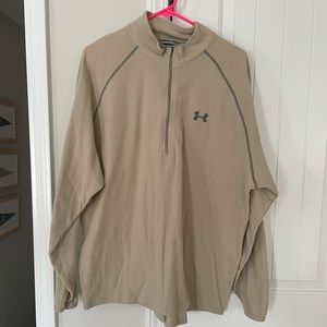 men’s Under Armour fleece quarter zip